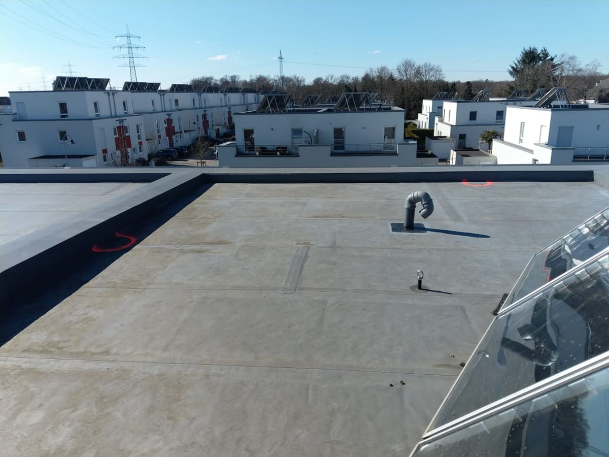 Leakage detection - flat roof
