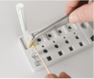 Mycometer-Materialproben