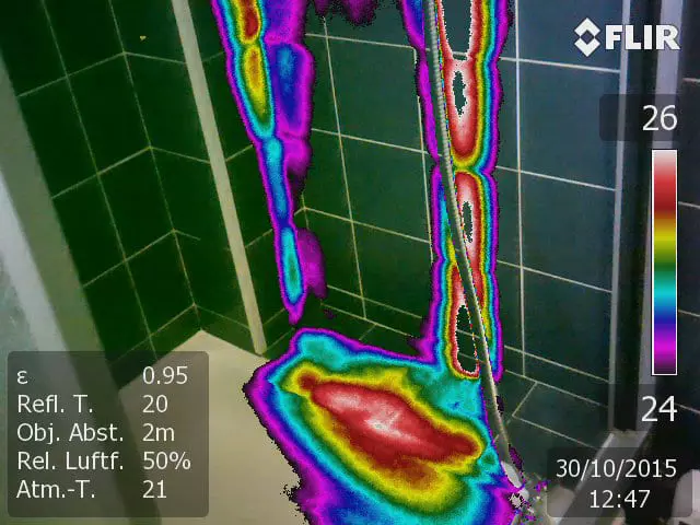 Undichtigkeiten im Duschbereich
